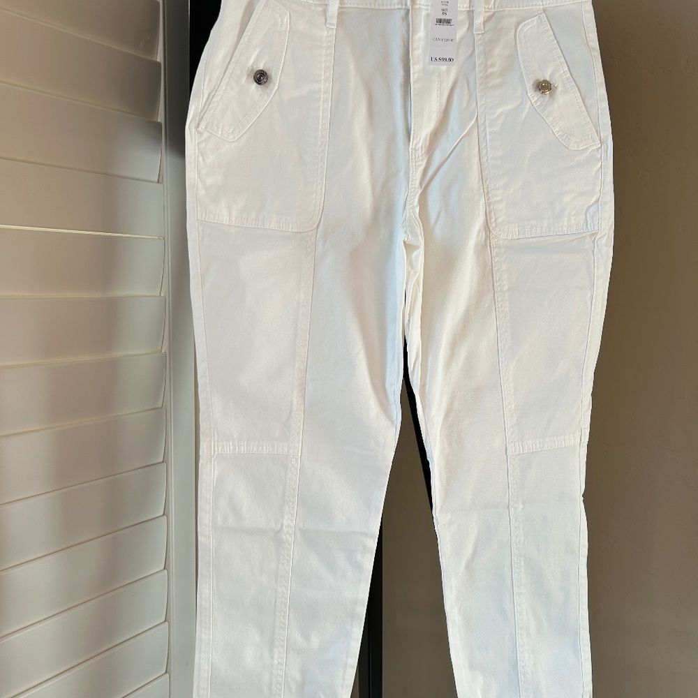 White House Black Market HR Pret-A-Jet Slim Ankle Pant